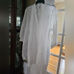 NWT Avon blouse/beach cover up.